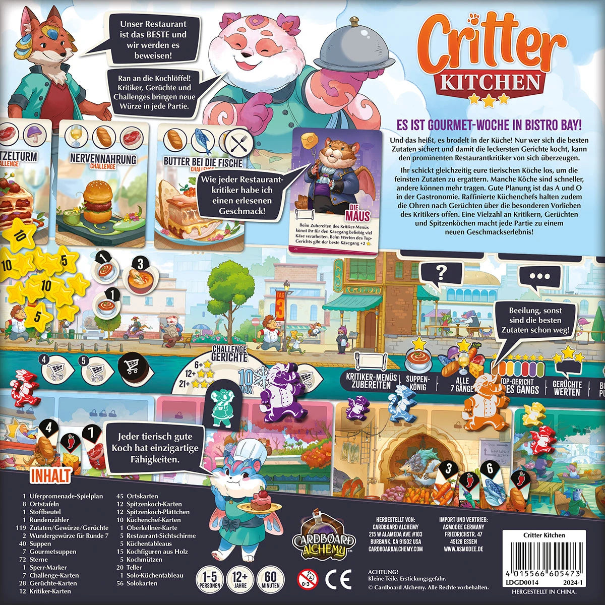 Critter Kitchen, deutsch