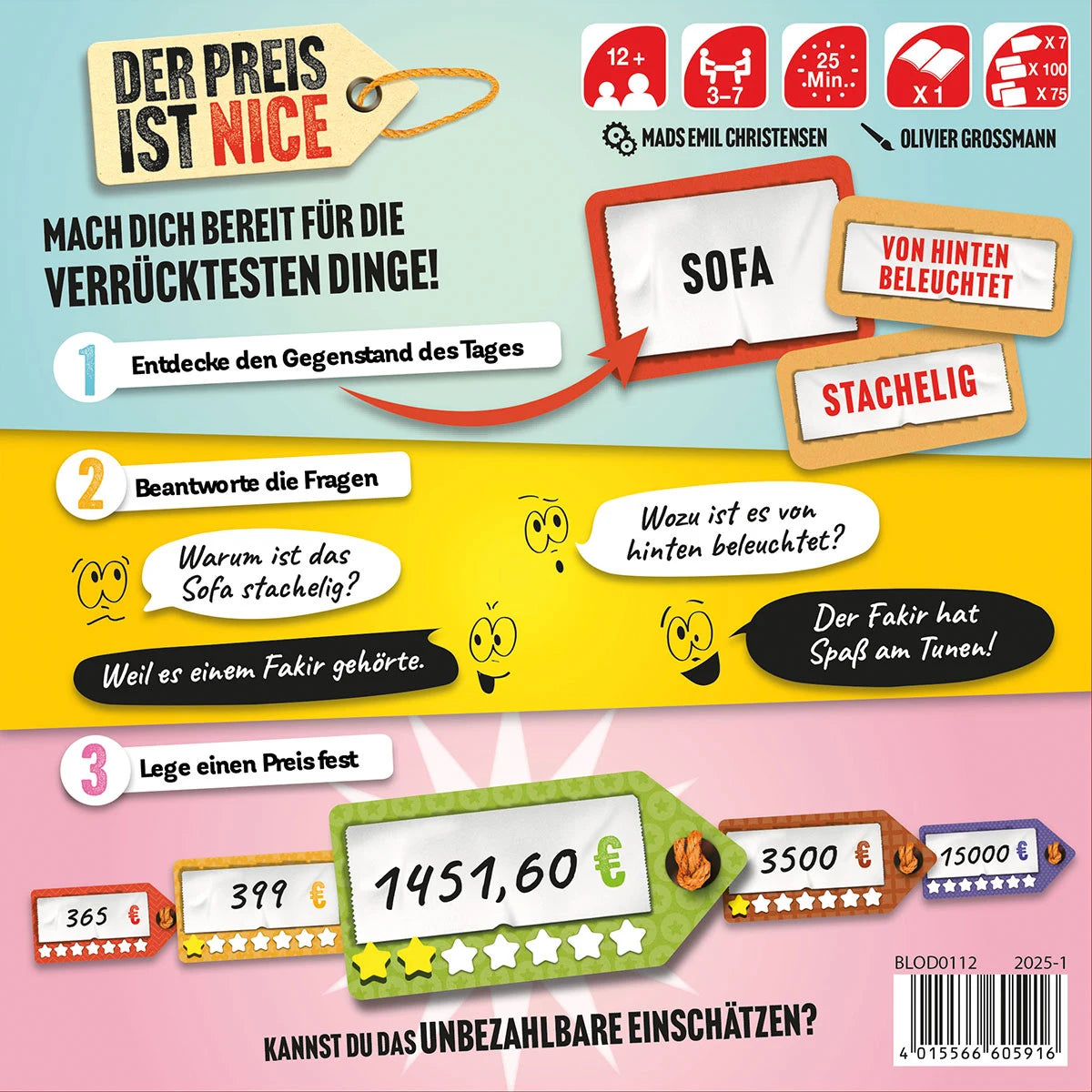 Der Preis ist nice, deutsch