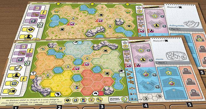 Map Pack 1 - Arche Nova, deutsch (Erw.)