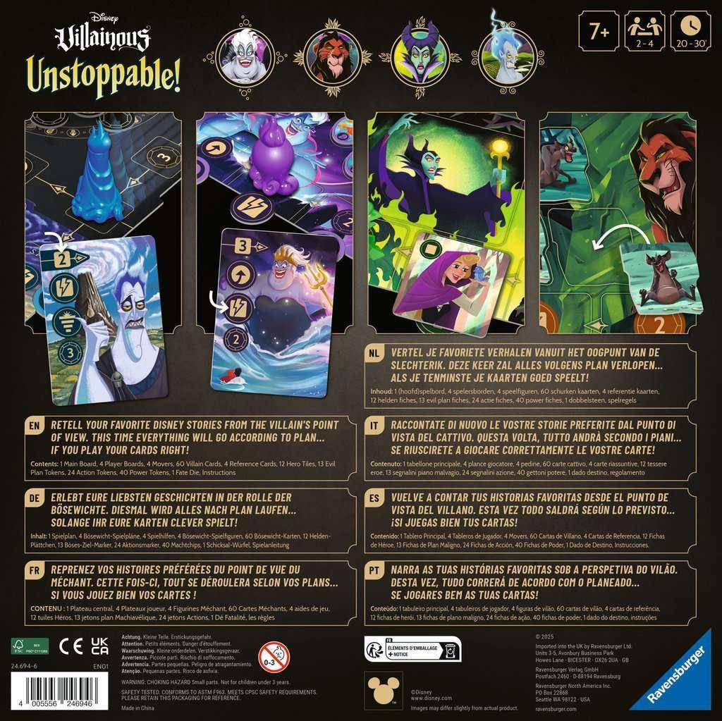 Disney Villainous Unstoppable!, deutsch