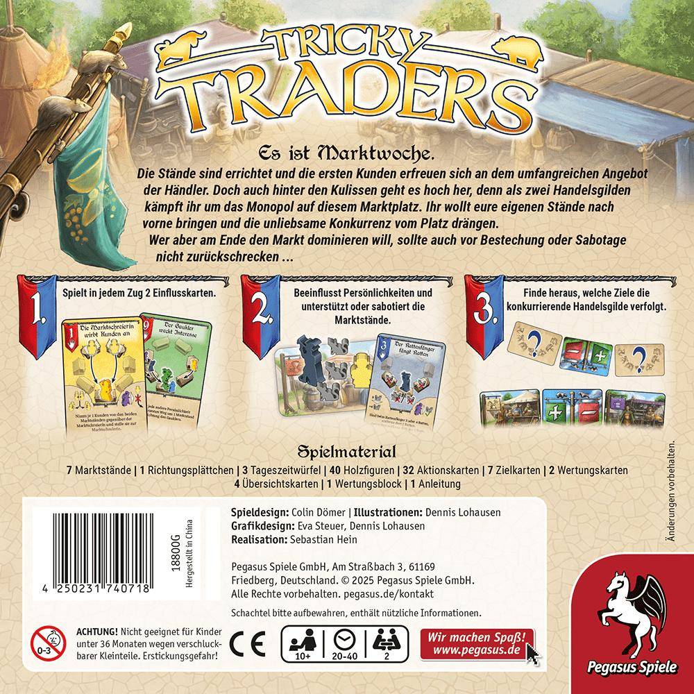 Tricky Traders, deutsch