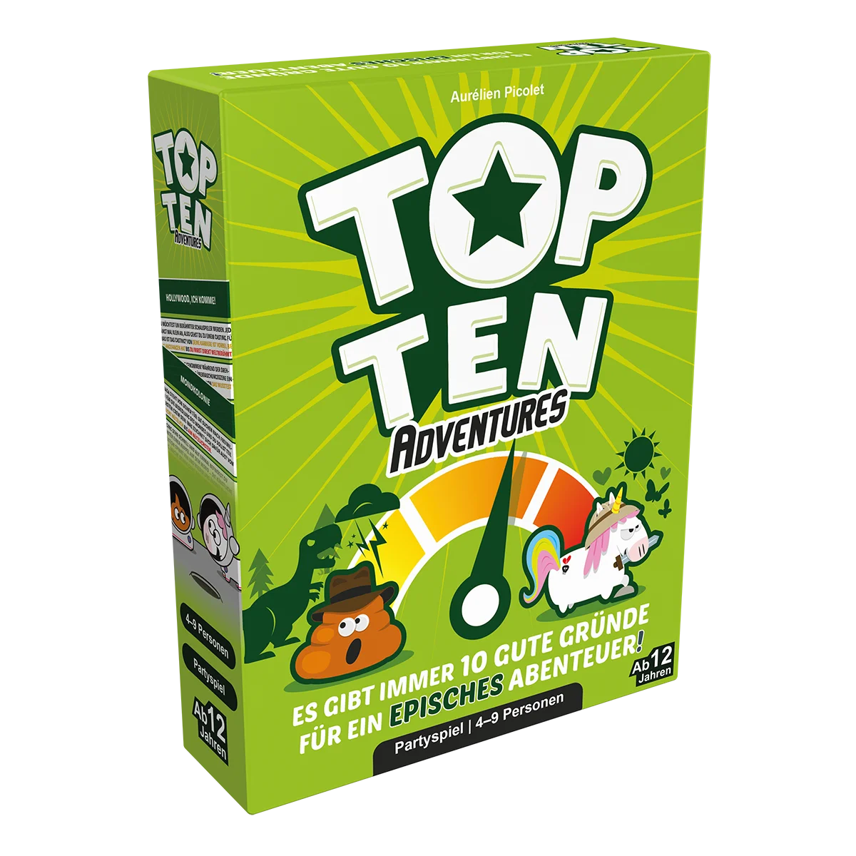Top Ten Adventures, deutsch