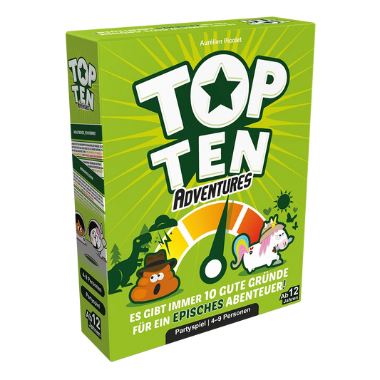 Top Ten Adventures, deutsch