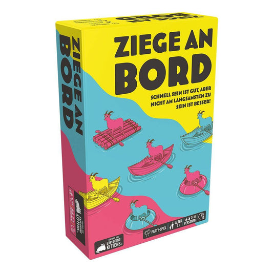 Ziege an Bord, deutsch