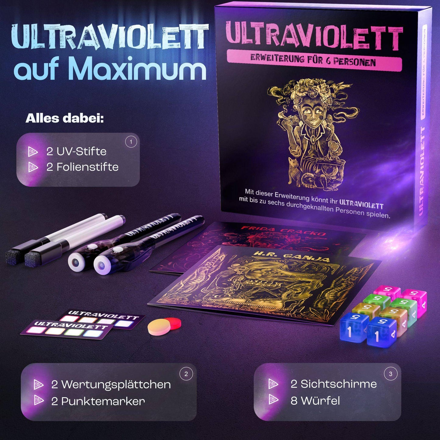 6 Spieler Erweiterung - Ultraviolett (Erw.)
