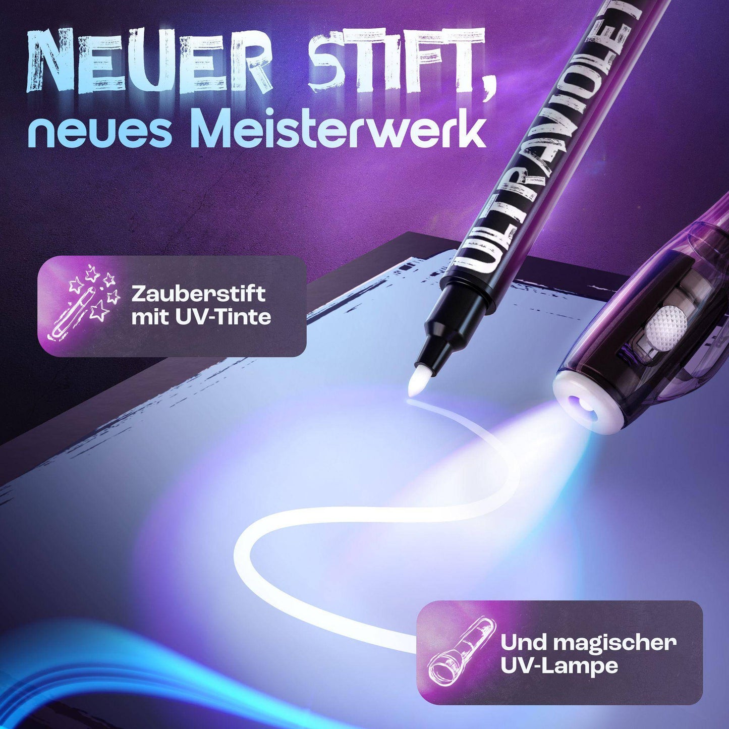 (Ersatz-) Zauberstift - Ultraviolett