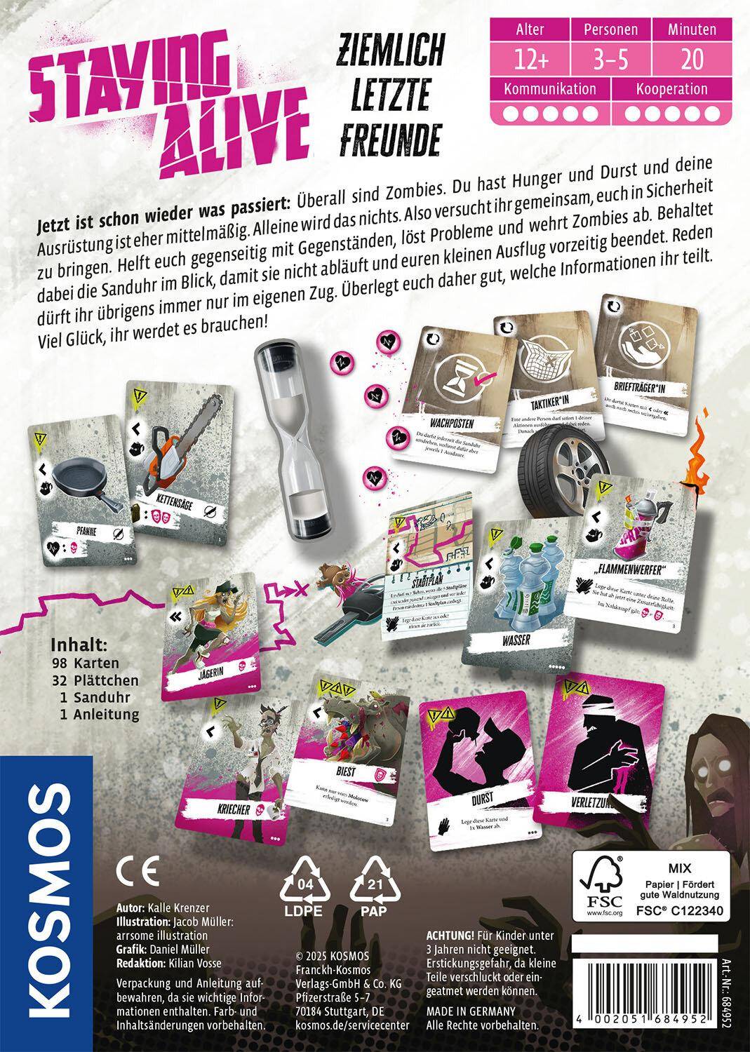 Staying Alive, deutsch