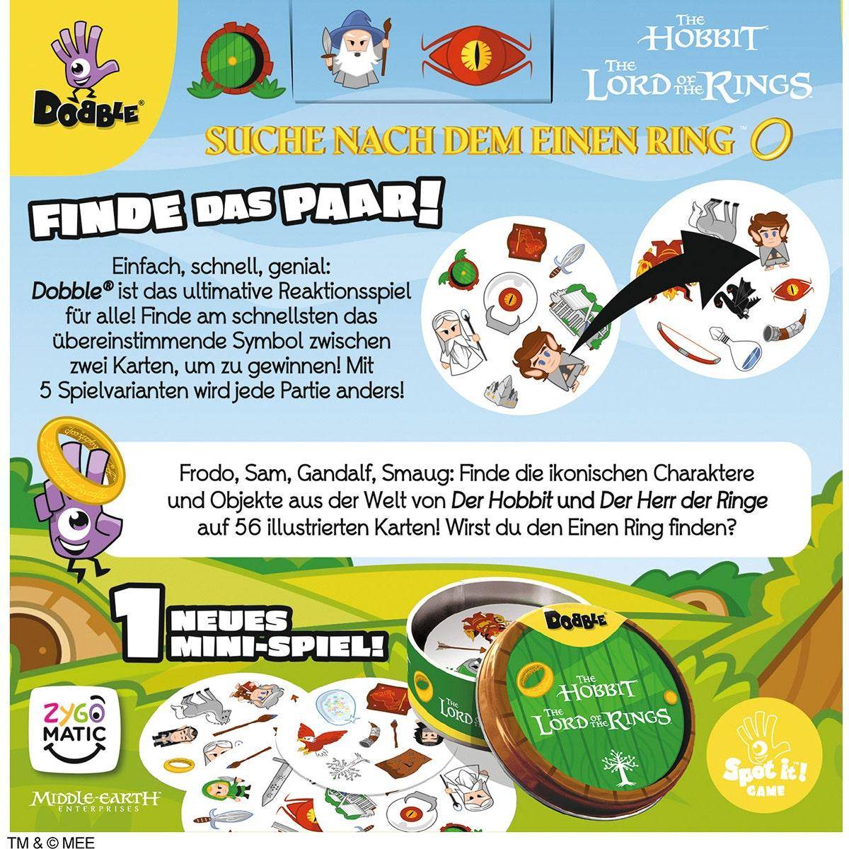 Dobble: Der Herr der Ringe, deutsch