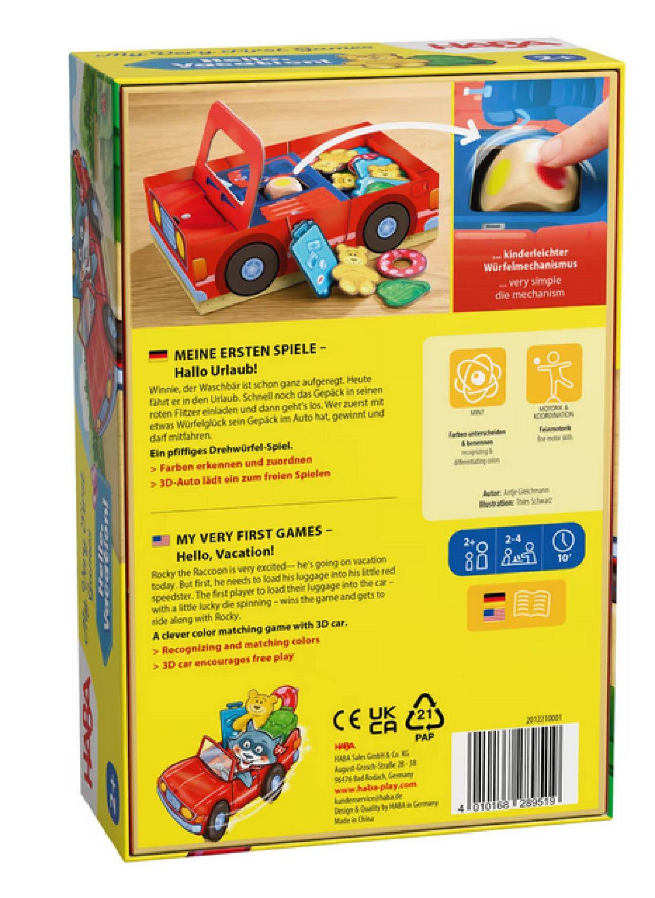 Hallo Urlaub! - Meine ersten Spiele, deutsch