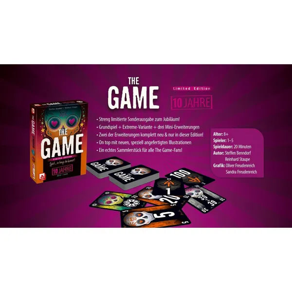 10 Jahre Jubiläumsedition - The Game, deutsch
