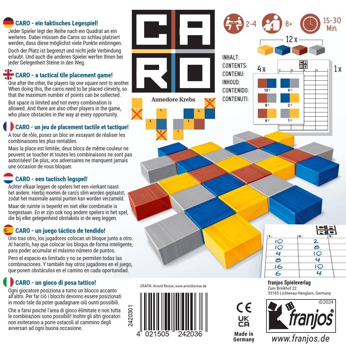 CARO, deutsch