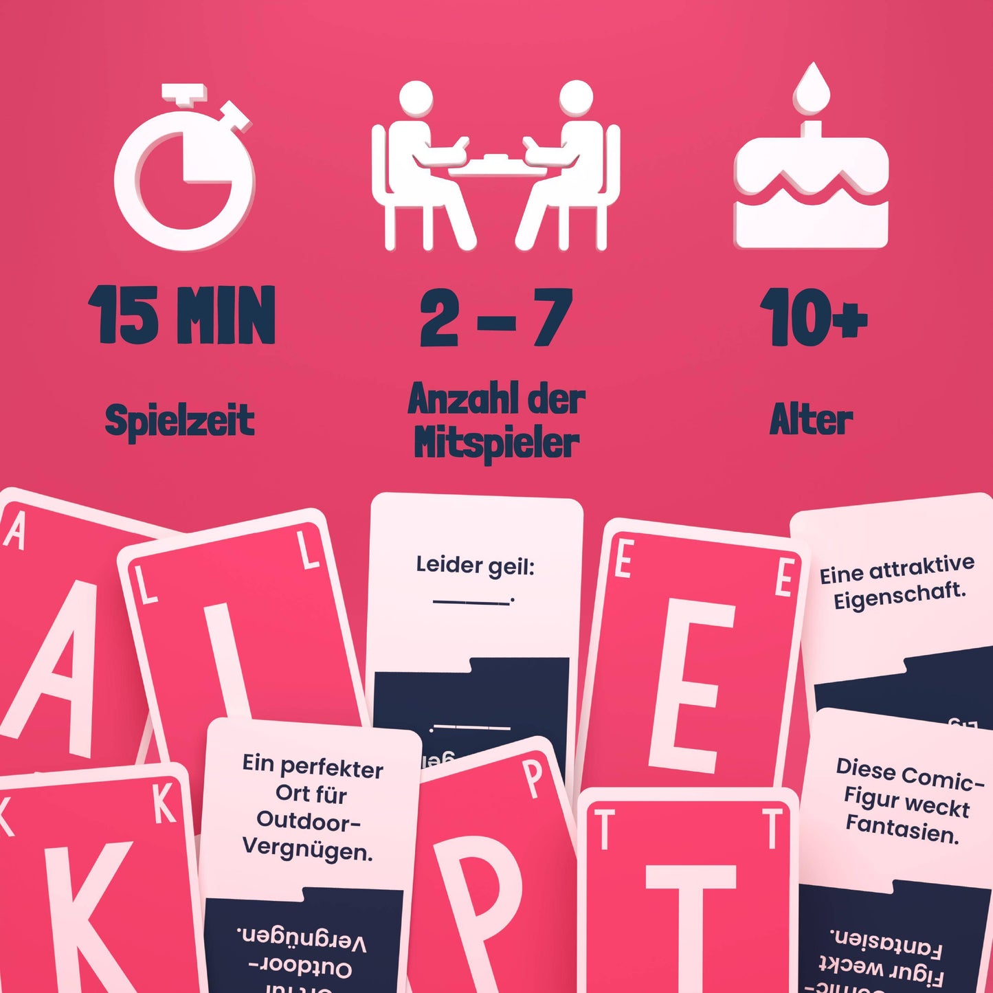 QuickStop - Das Buchstaben-Duell - Party-Edition, deutsch