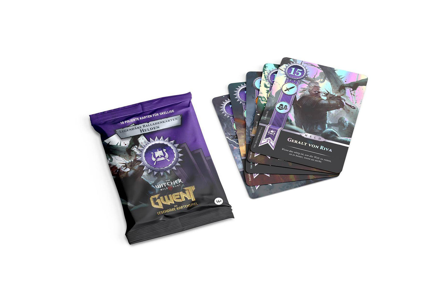 Legendäre Balladenkarten Helden: Skellige - Gwent, deutsch (Erw.)