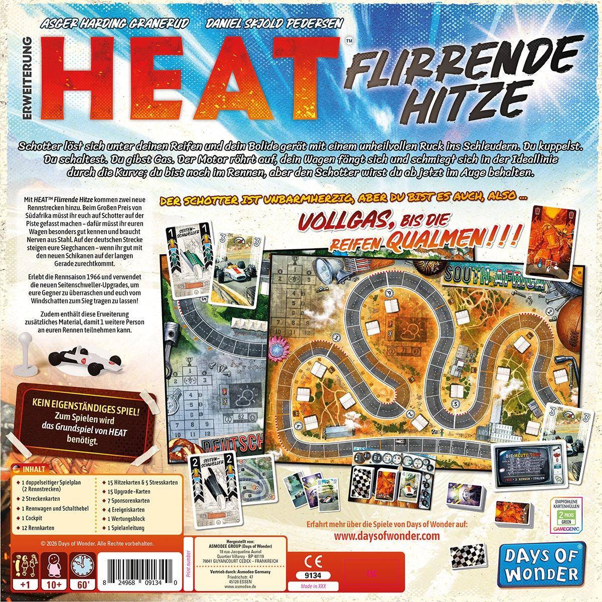 Flirrende Hitze - HEAT, deutsch (Erw.)