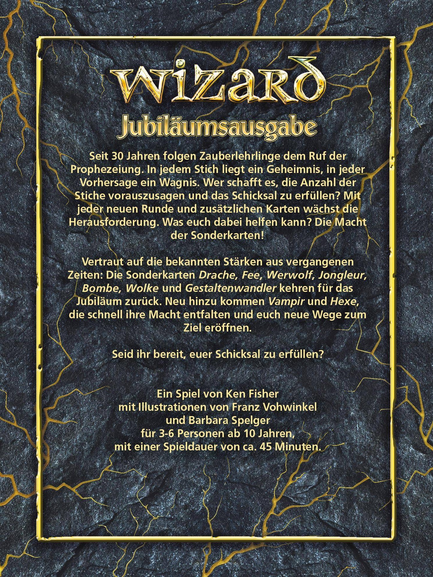 Wizard - 30 Jahre Jubiläumsedition, deutsch