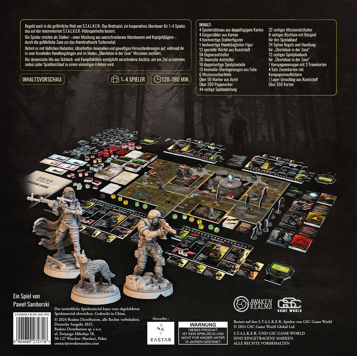 STALKER: Das Brettspiel, deutsch