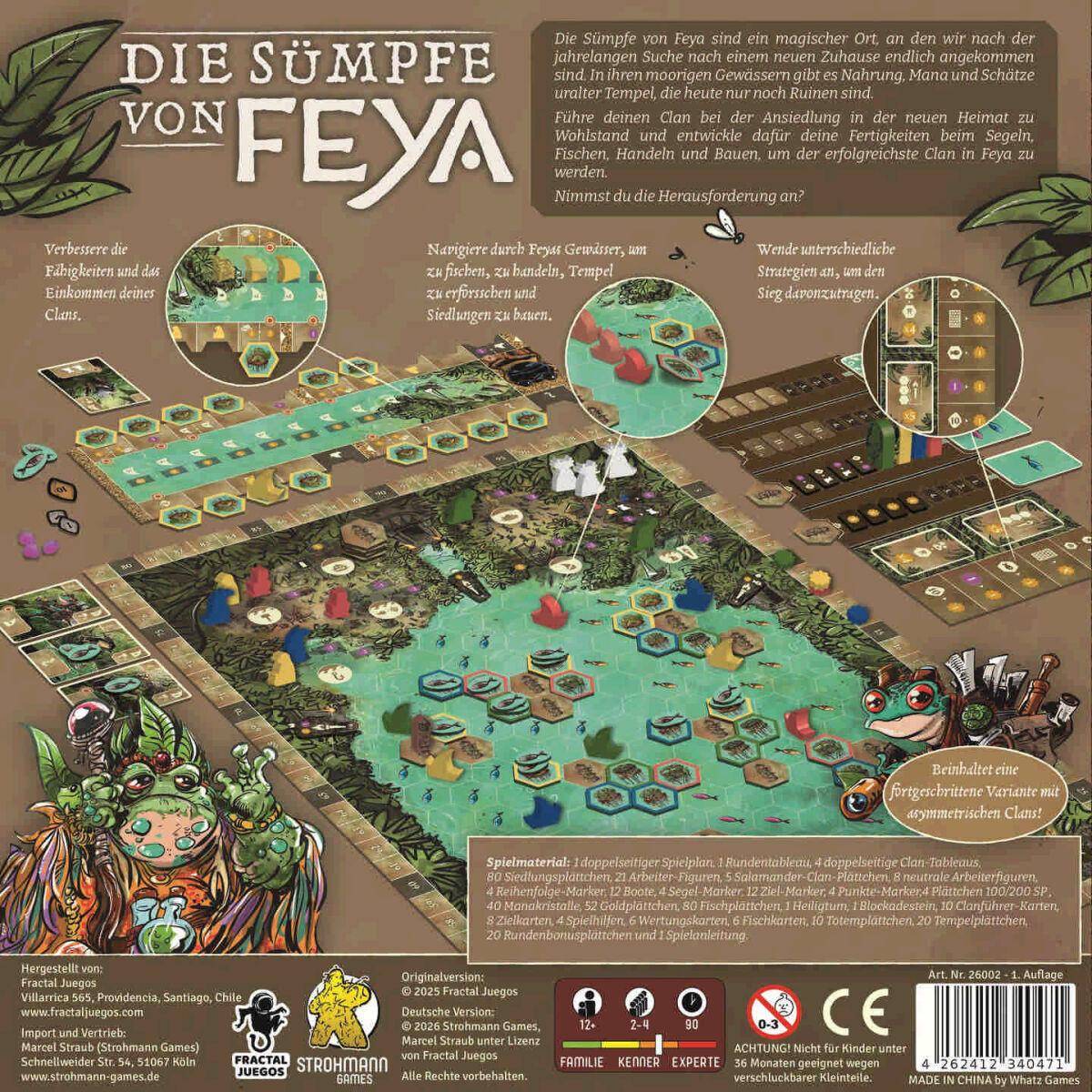 Die Sümpfe Von Feya, deutsch