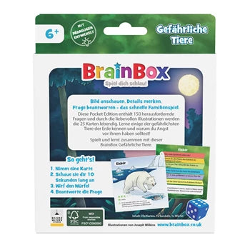 Gefährliche Tiere - BrainBox Pocket, deutsch