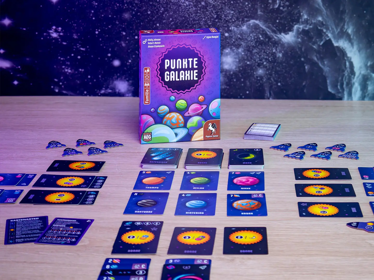 Punktegalaxie, deutsch