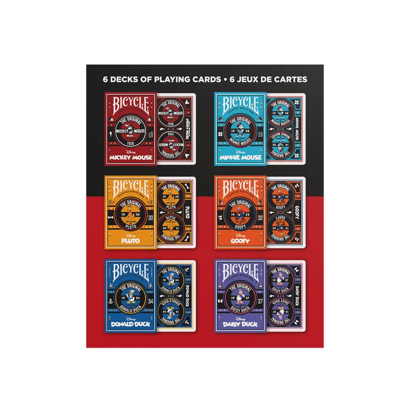 Bicycle® Disney Mickey & Friends Classic – Box Set, sprachunabhängig