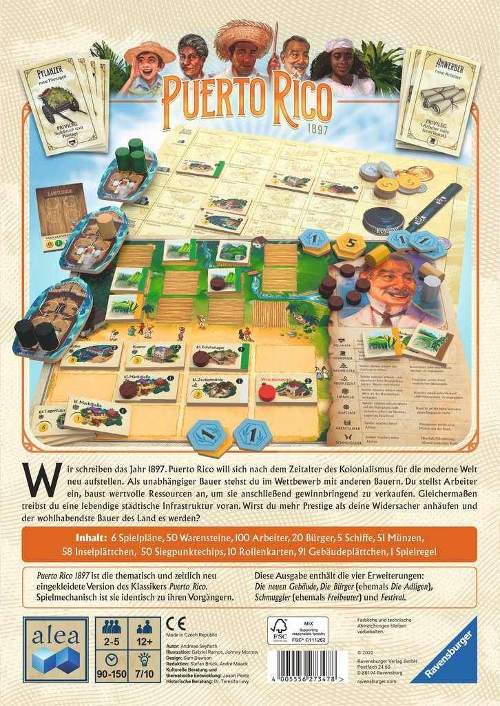 Puerto Rico 1897, deutsch