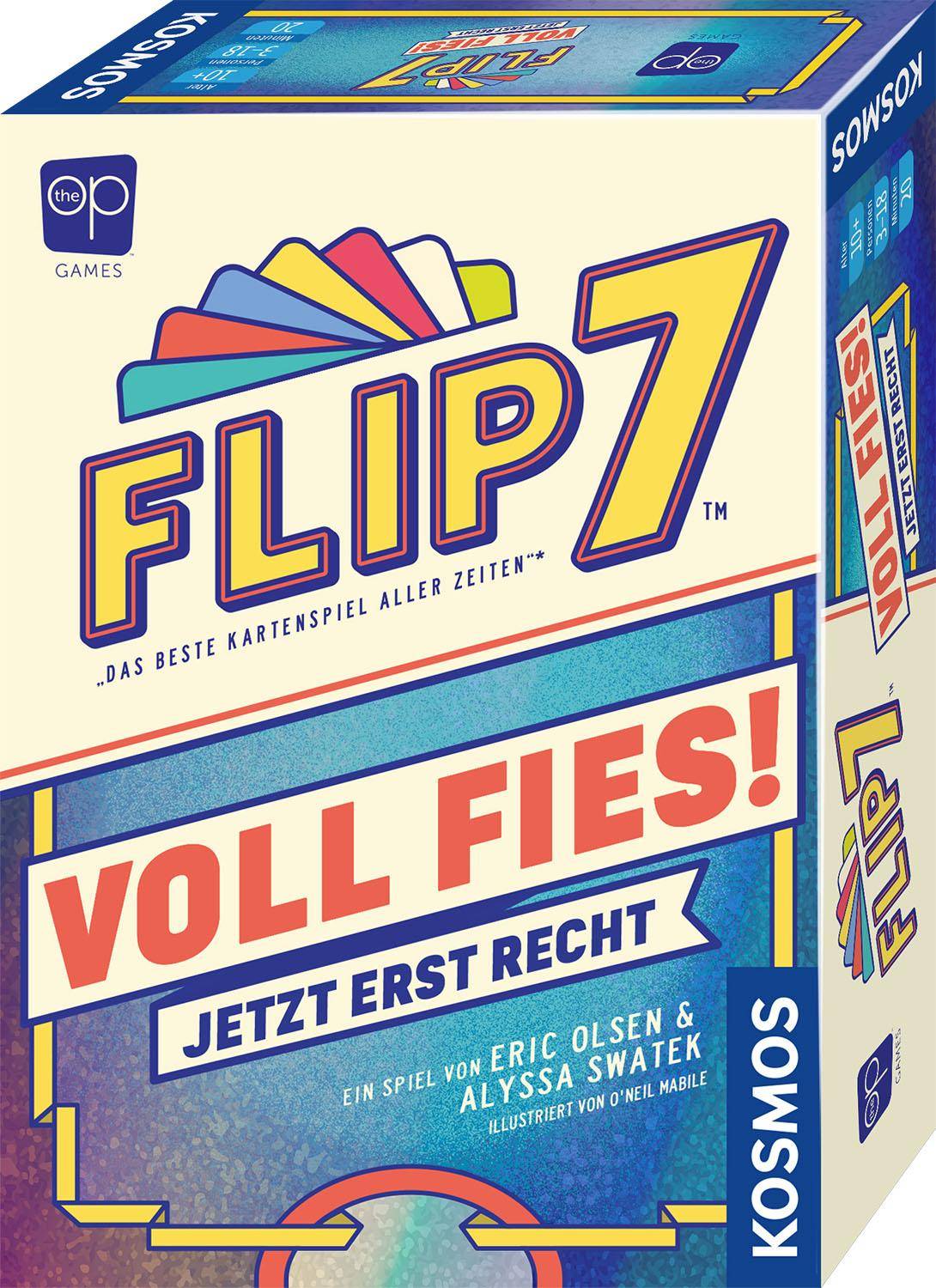 Flip 7 - Voll Fies, deutsch