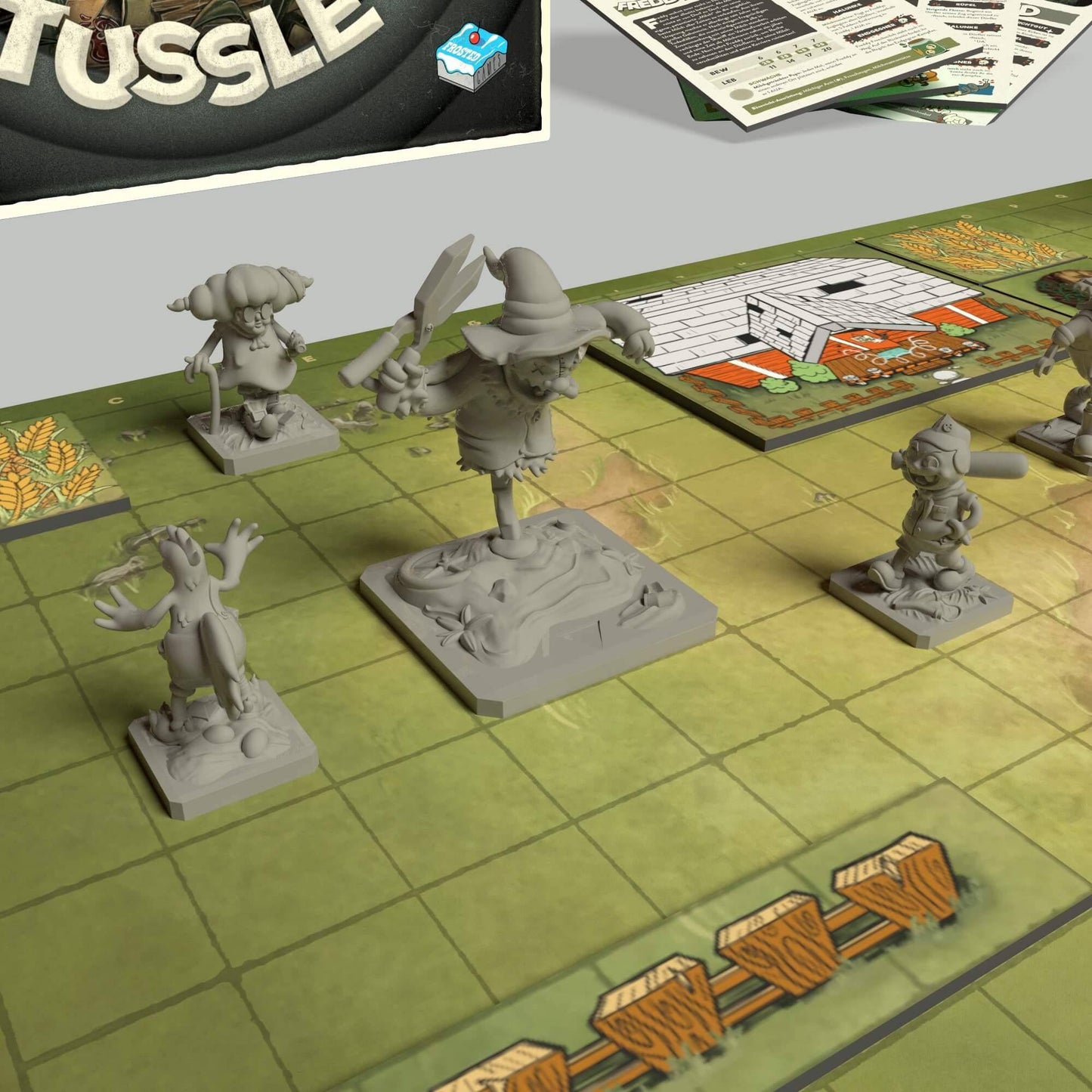 Townsfolk Tussle, deutsch