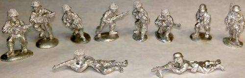 Warfighter WWII - US Metal Soldiers