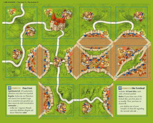 Carcassonne - Das Fest II (neue Edition)