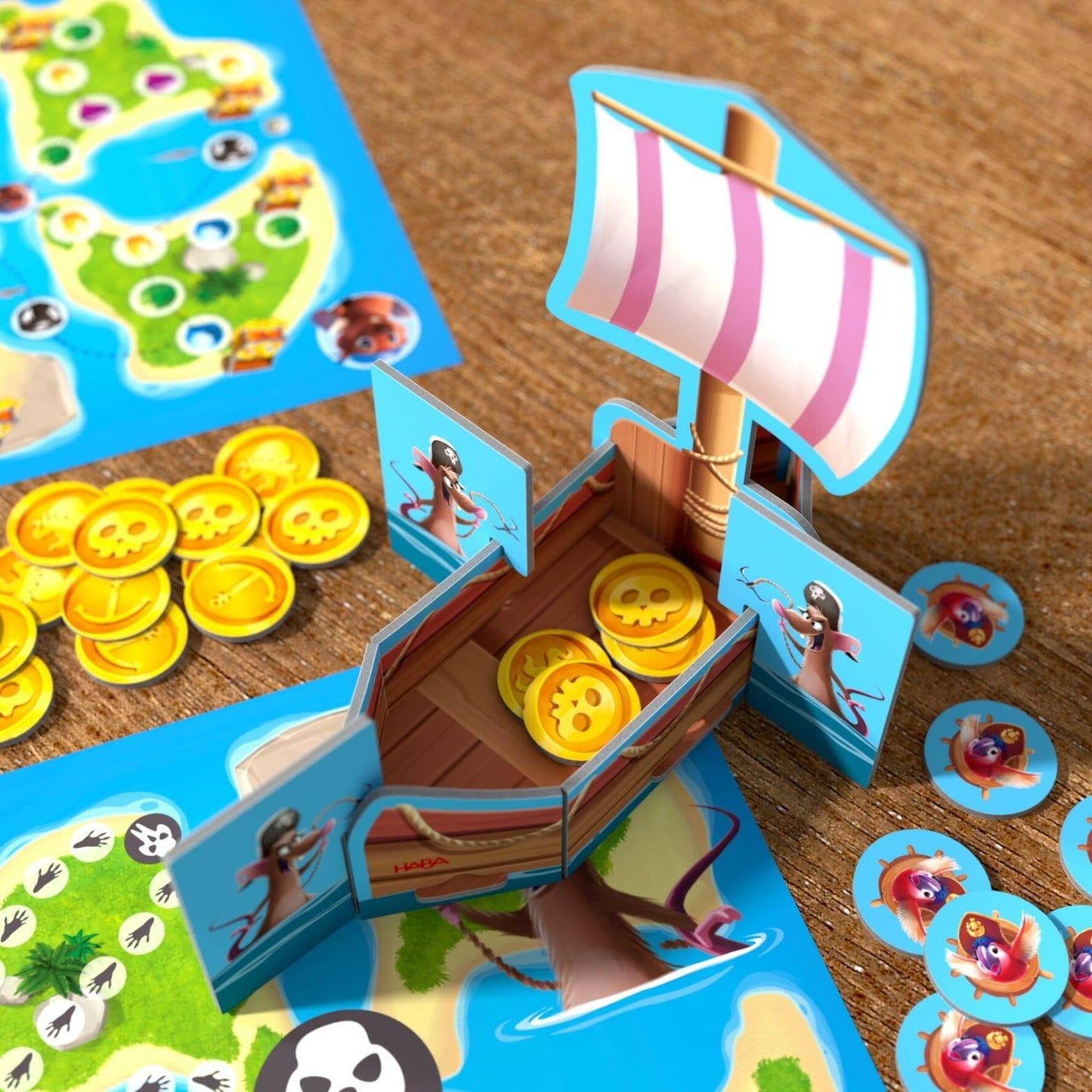 Schatzkarte Ahoi!, deutsch