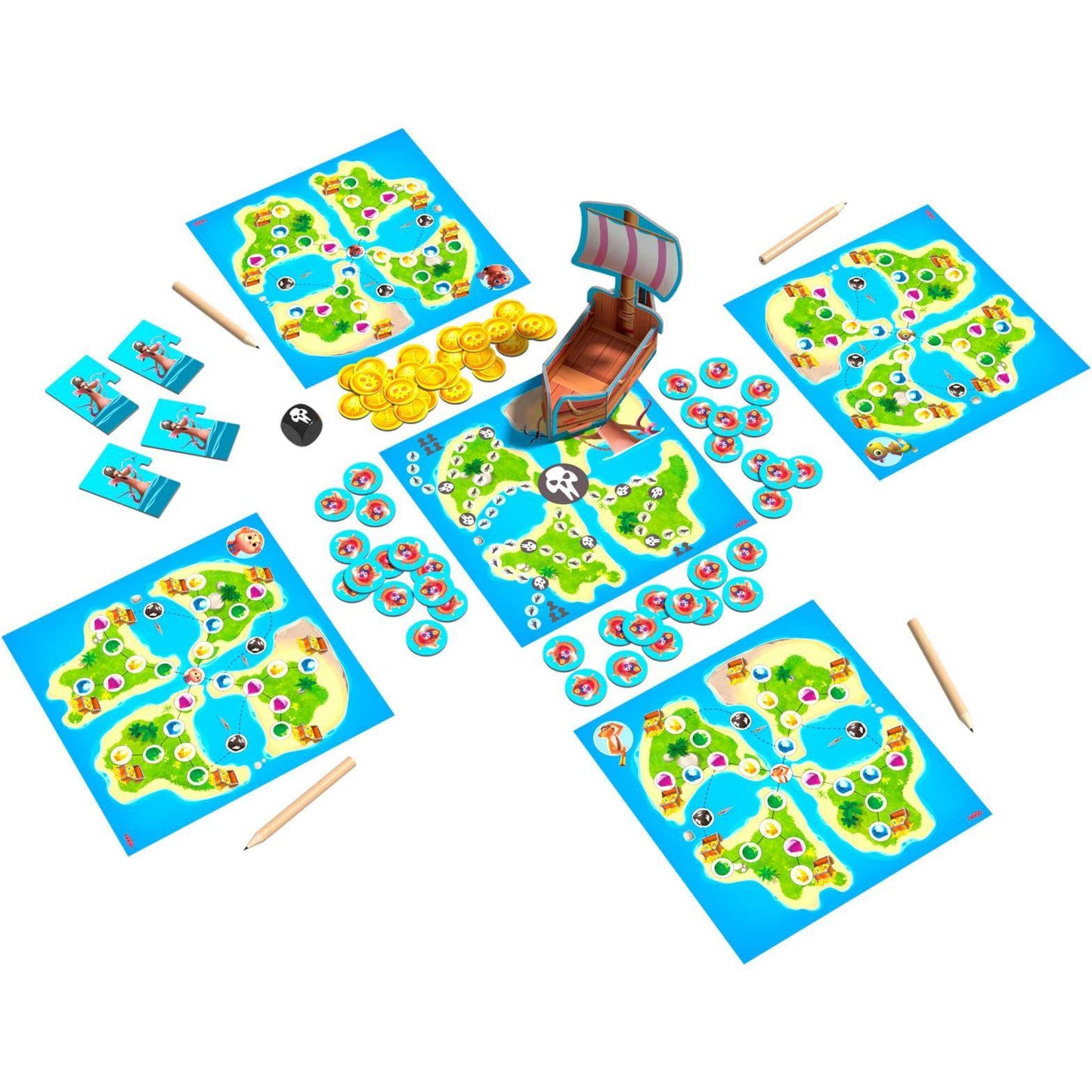 Schatzkarte Ahoi!, deutsch