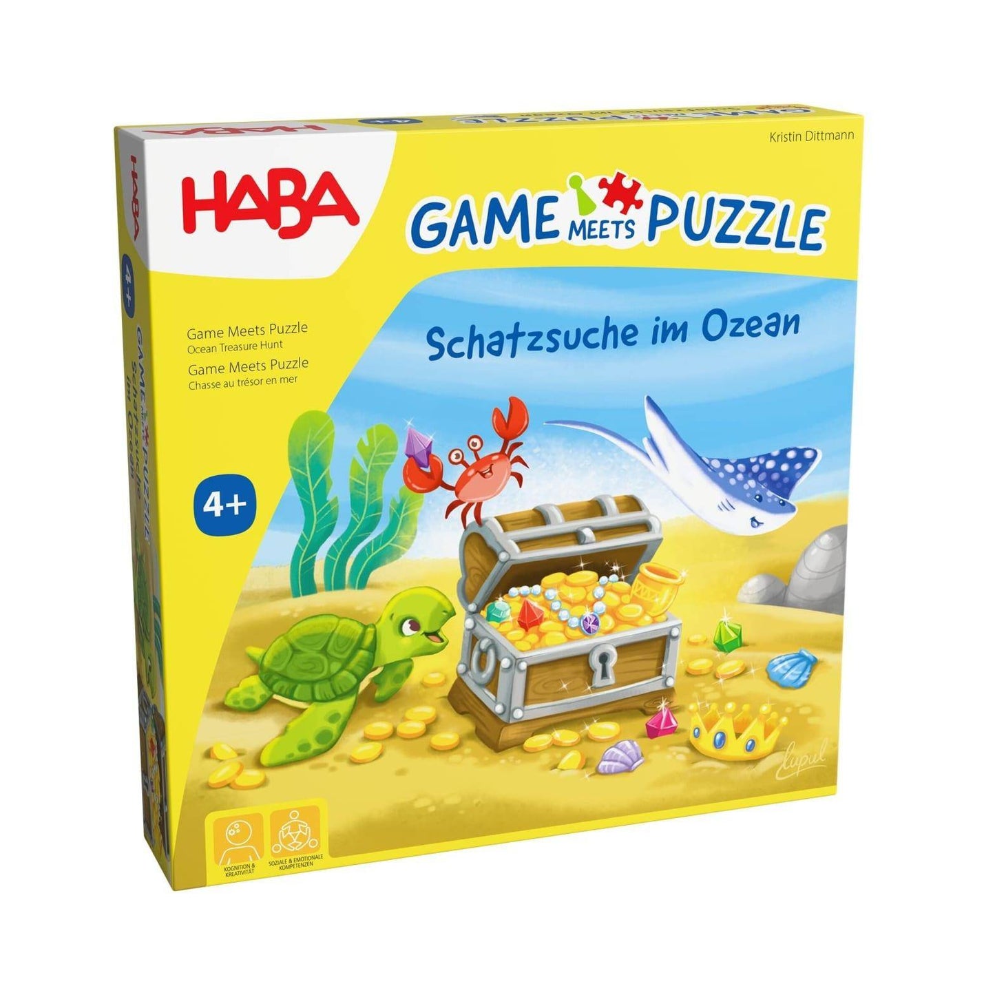 Schatzsuche im Ozean - Game meets Puzzle, deutsch