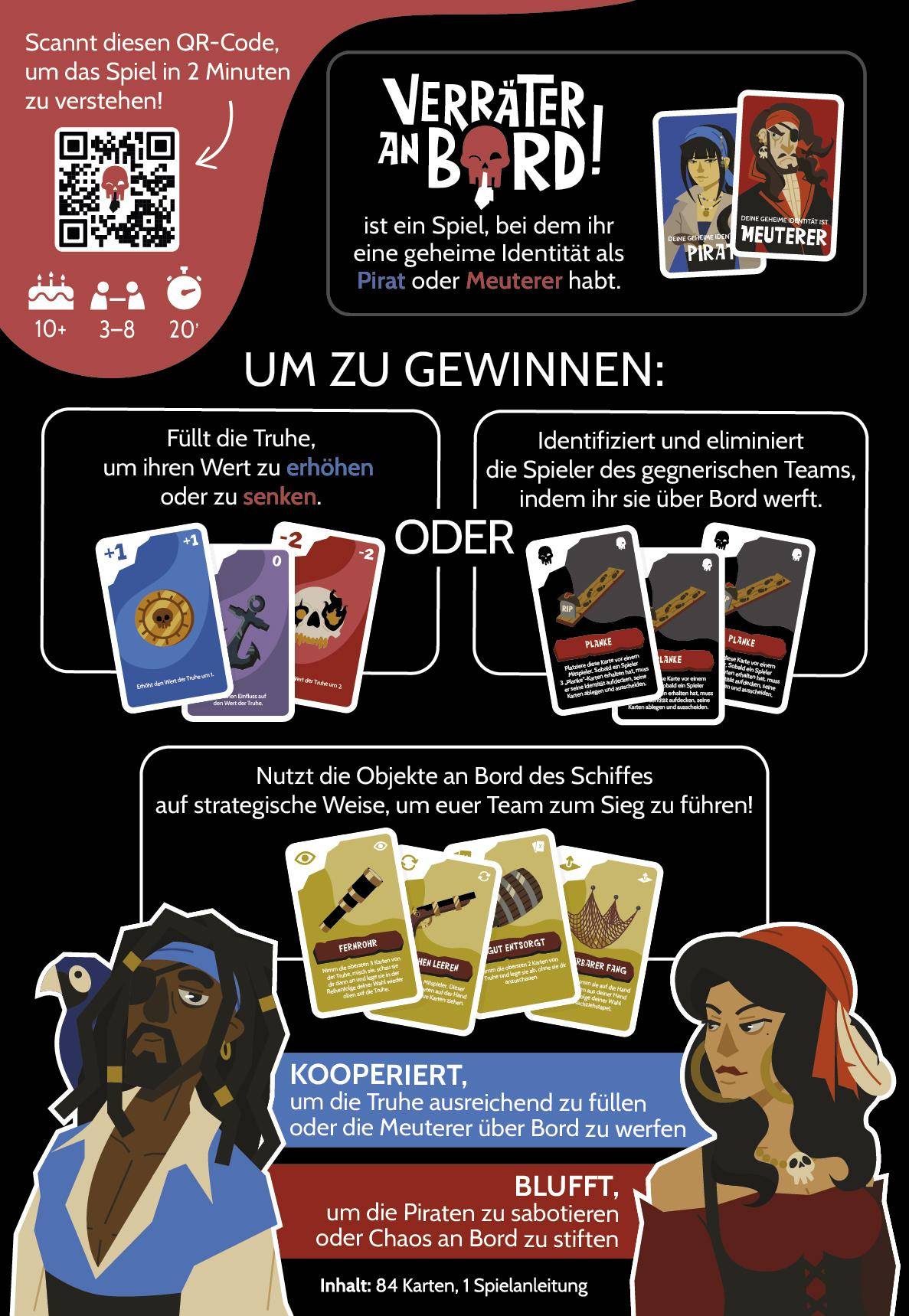 Verräter an Bord, deutsch