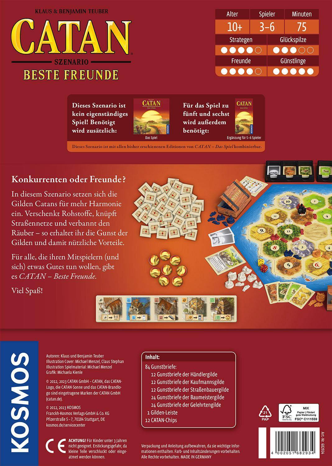 Catan - Szenario: Beste Freunde