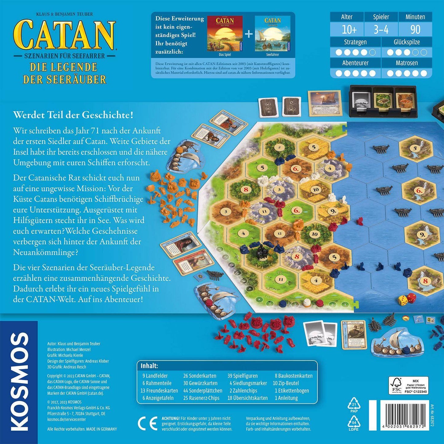 Legende der Seeräuber (2023) - Catan, deutsch (Erw.)