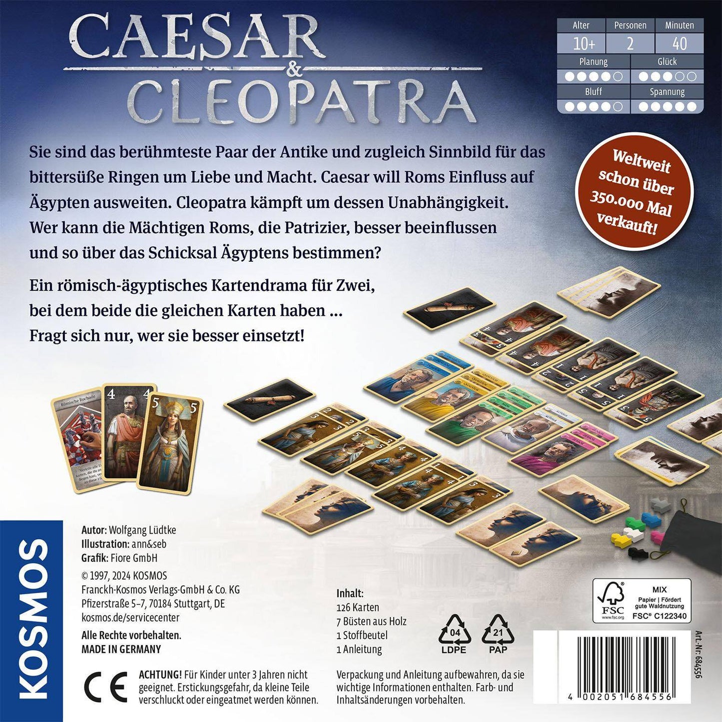 Caesar & Cleopatra, deutsch