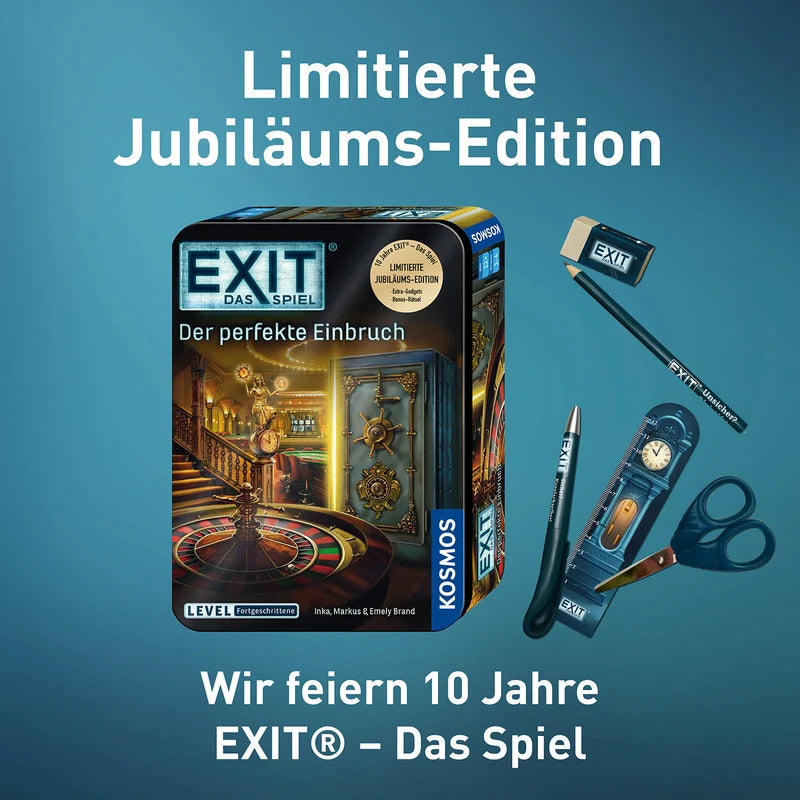 Der perfekte Einbruch (Jubiläums-Edition) - EXIT® - Das Spiel, deutsch