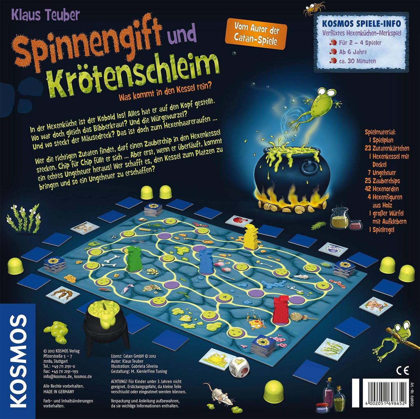 Spinnengift und Krötenschleim
