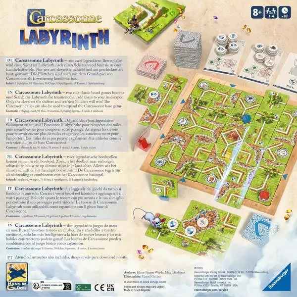 Carcassonne Labyrinth, deutsch