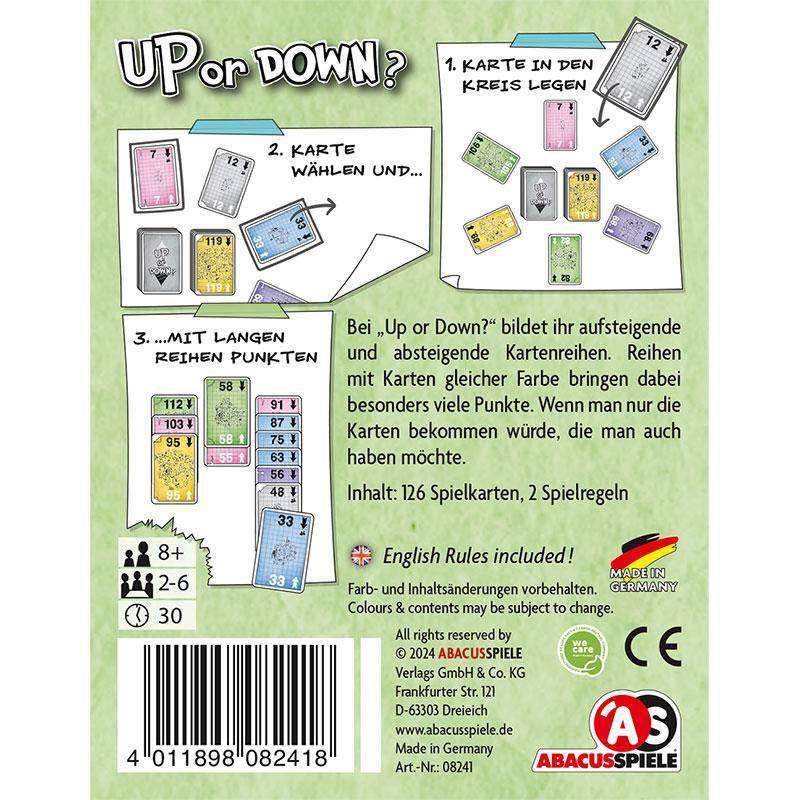 Up or Down, deutsch