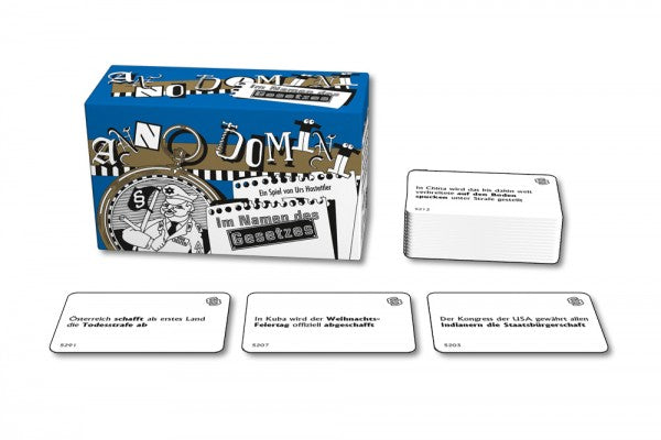 Anno Domini Im Namen des Gesetzes