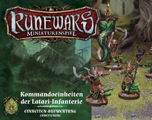 Runewars MS: Kommandoeinheiten der Latari-Infanterie