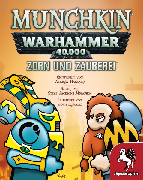 Munchkin Warhammer 40K: Zorn und Zauberei (Erw.)