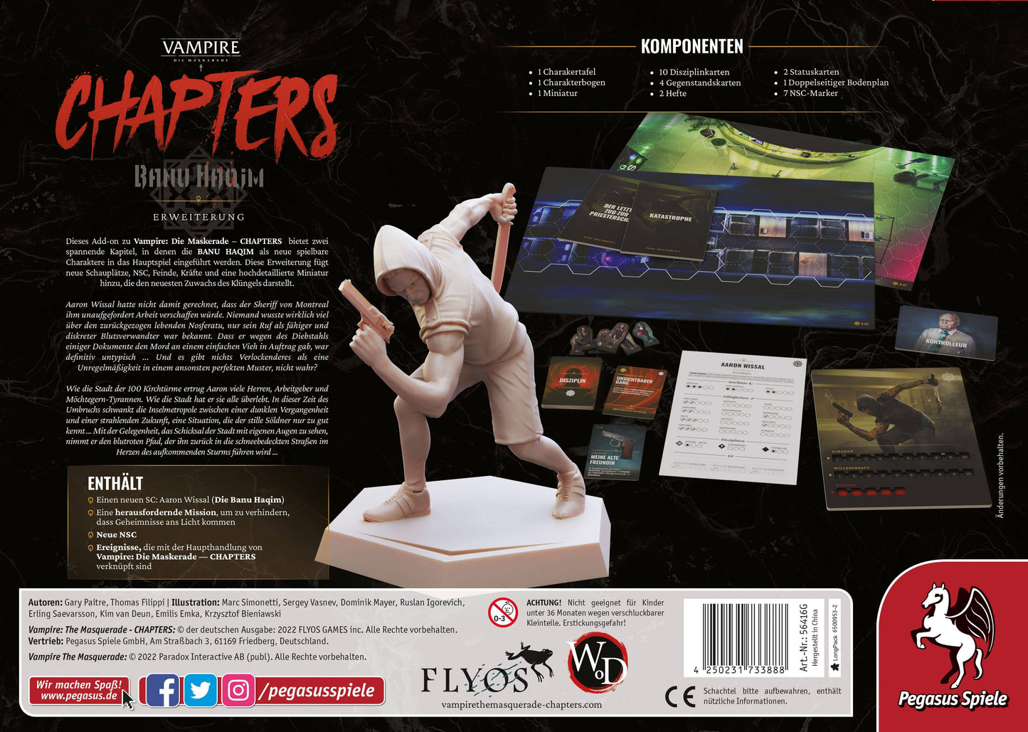 Vampire: Die Maskerade - Chapters: Banu Haqim DE (Erw.)