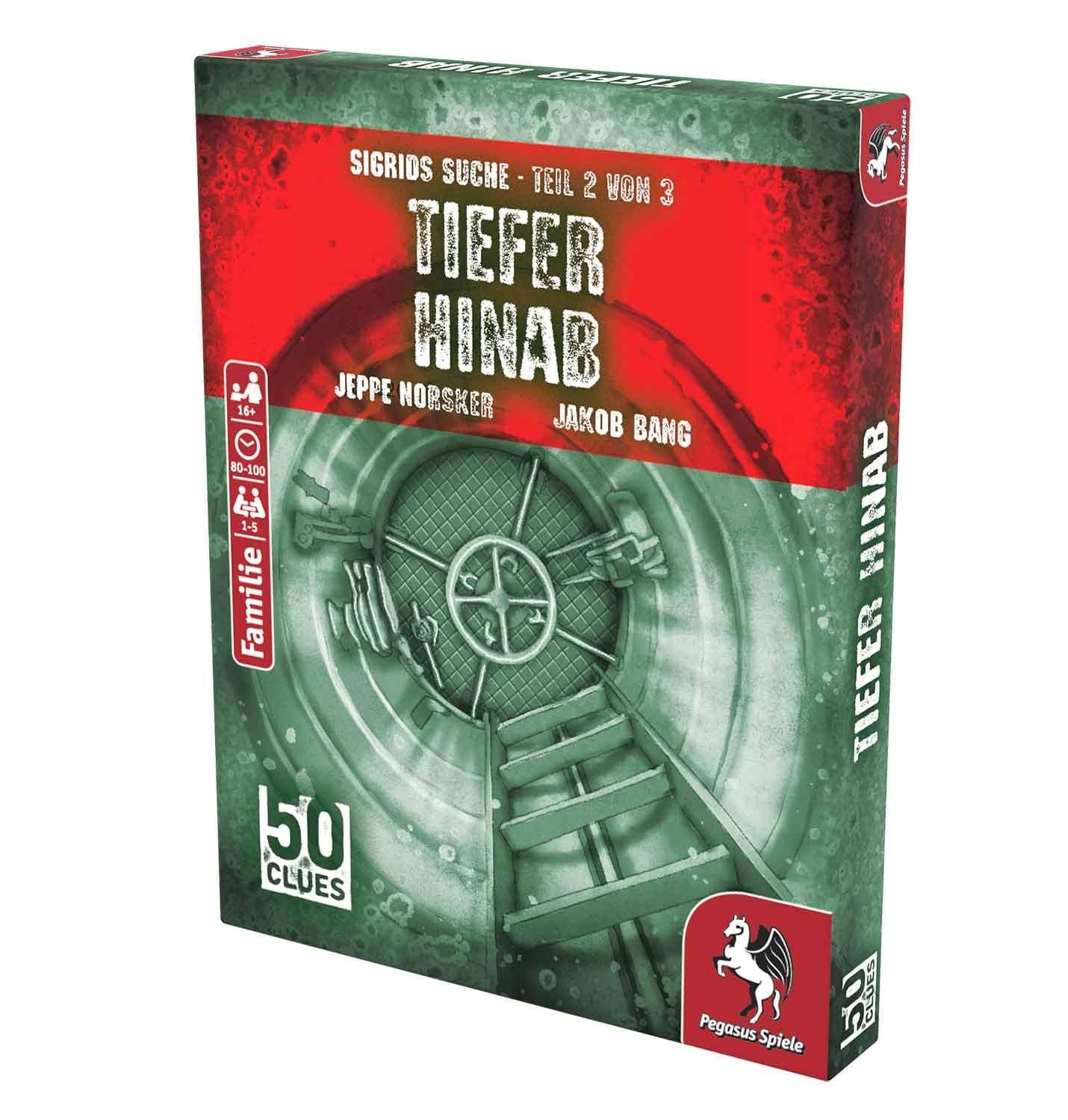 50 Clues – Tiefer hinab (Sigrids Suche, Teil 2 von 3)