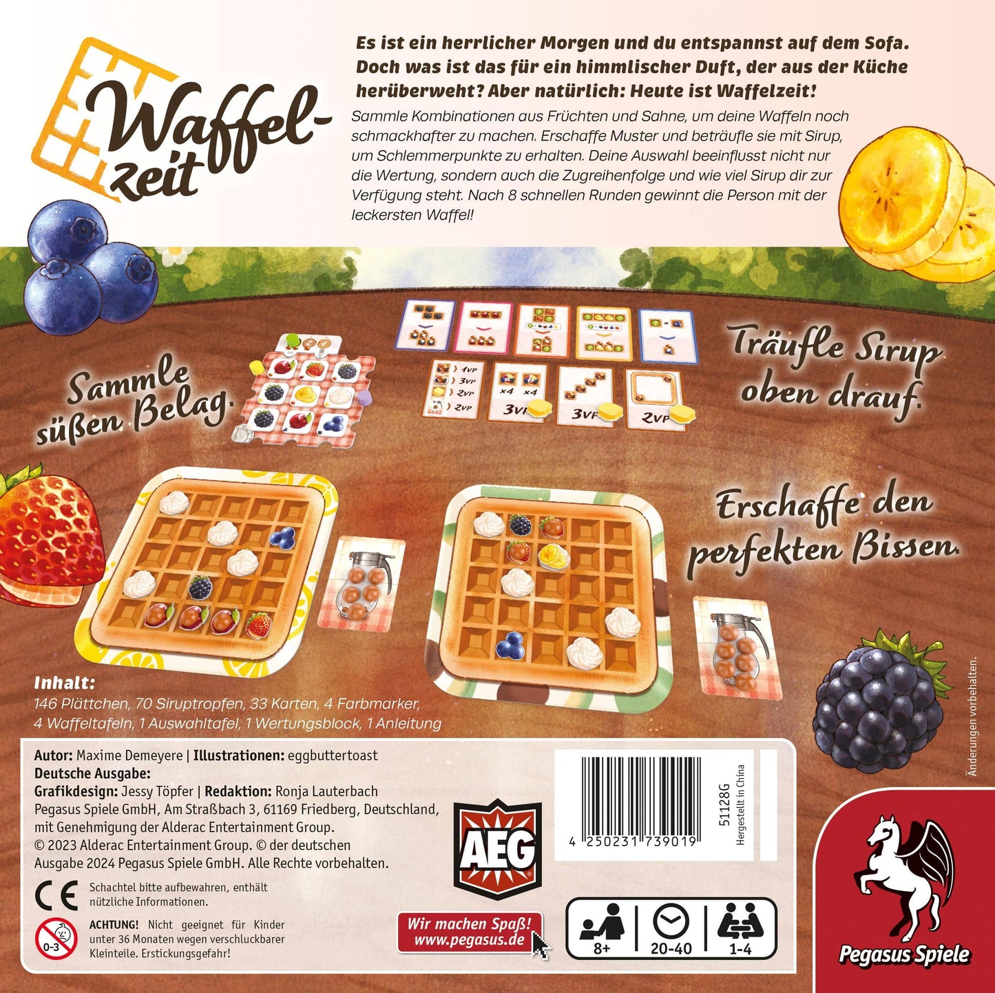 Waffelzeit, deutsch