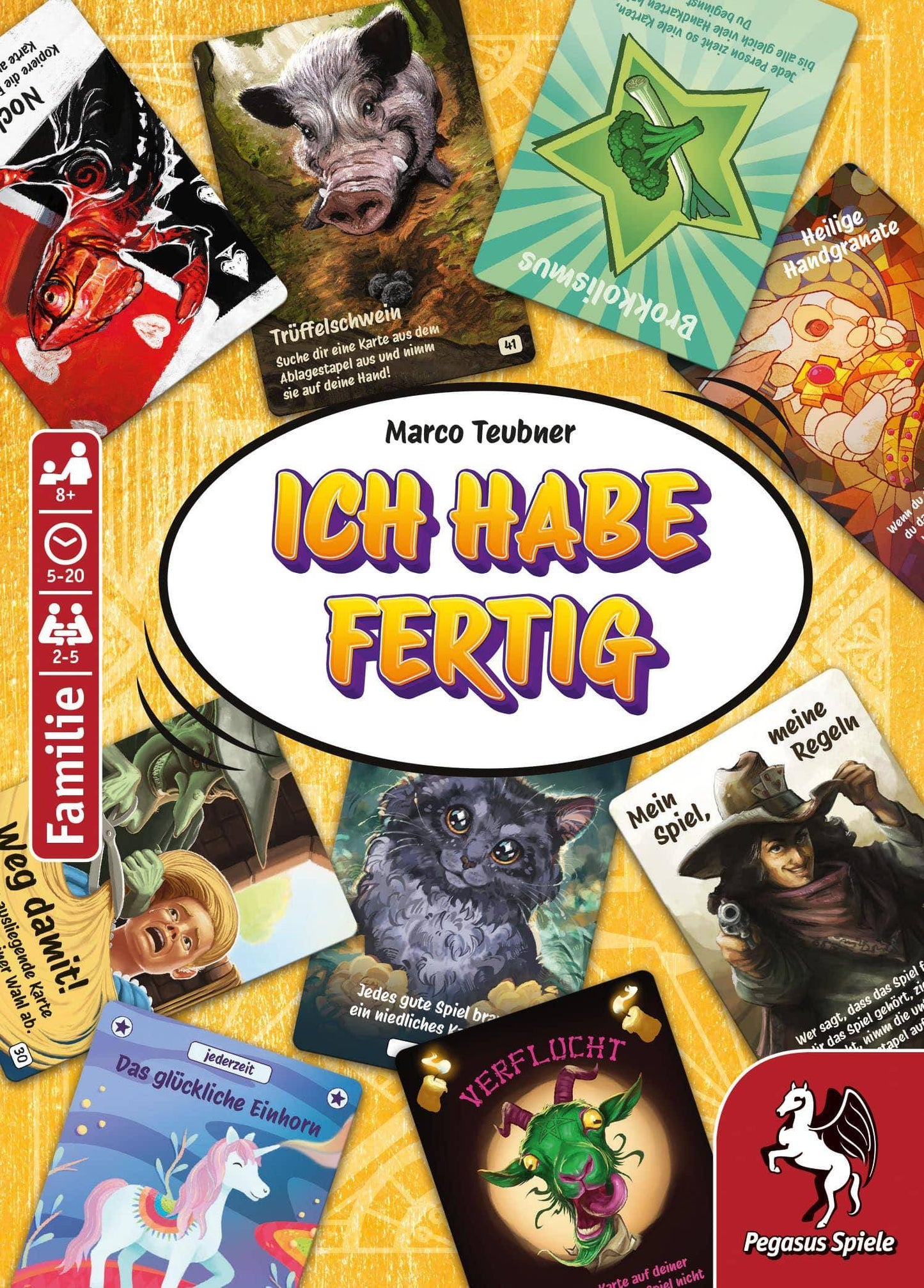 Ich habe fertig, deutsch
