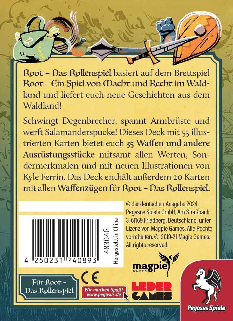 Ausrüstungsdeck - Root - Das Rollenspiel, deutsch (Erw.)