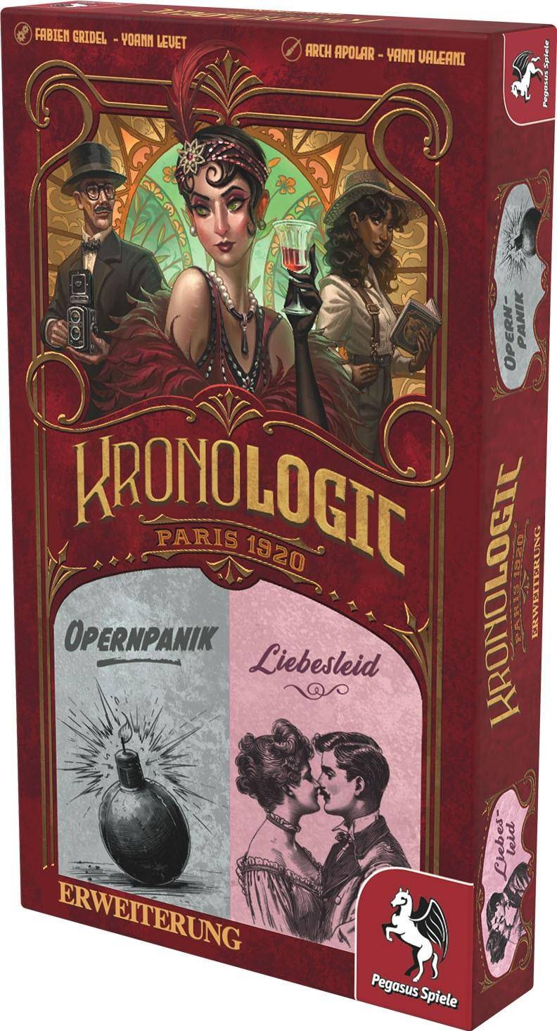 Liebesleid & Opernpanik - Kronologic Paris 1920, deutsch (Erw.)