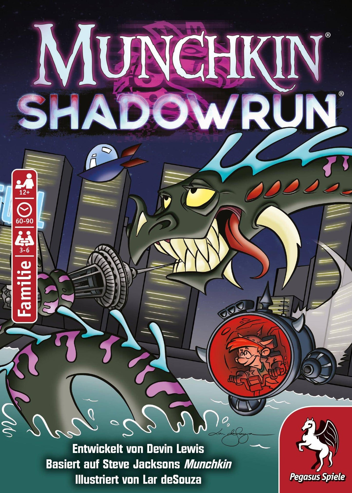 Munchkin Shadowrun, deutsch